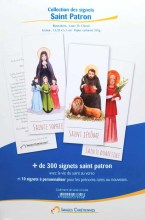 Collection des signets saint patron par Laure Th Chanal